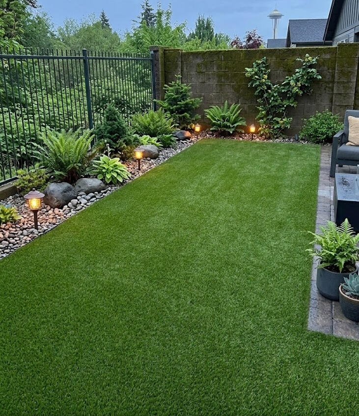 Putting green turf cleaning