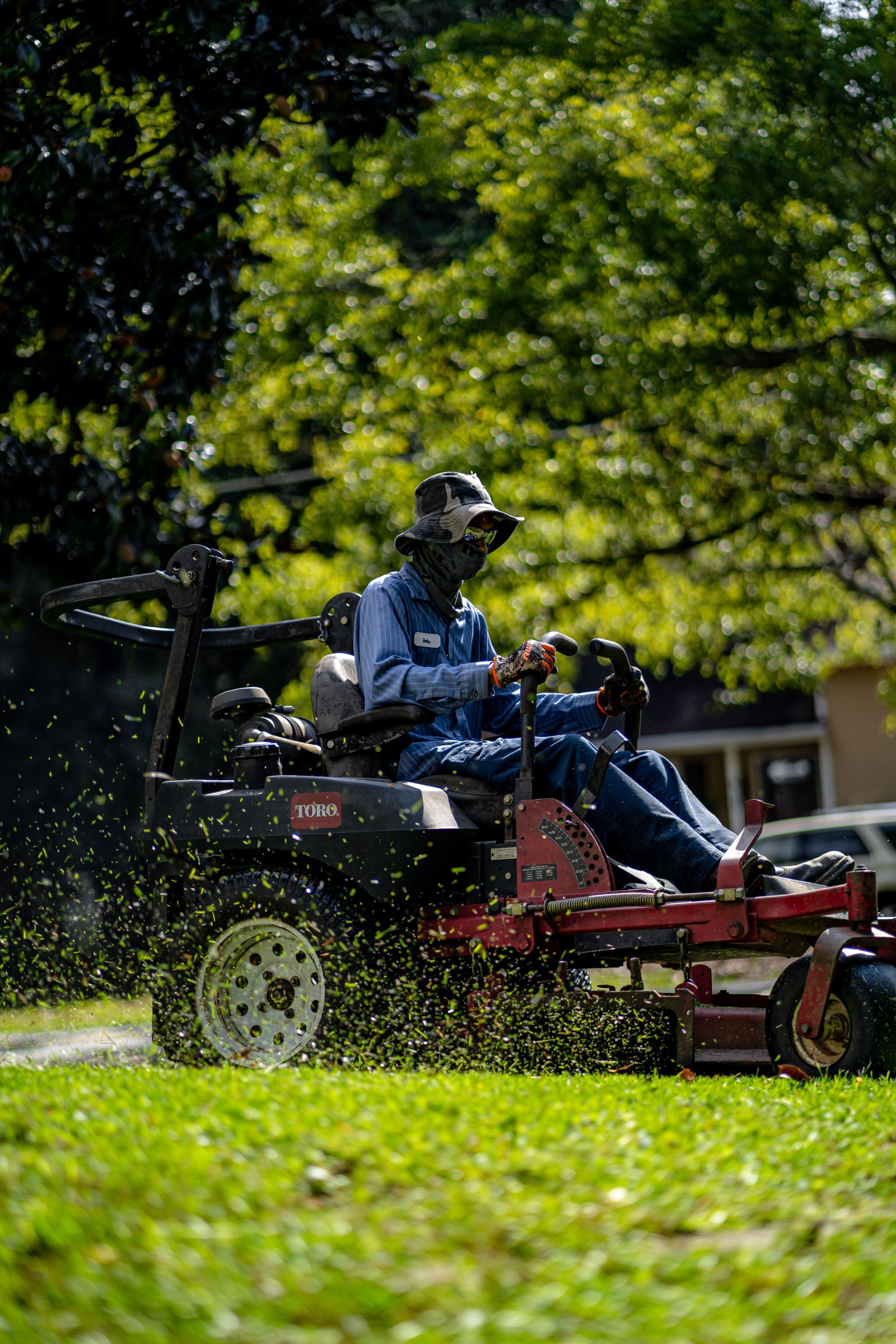 American Turf Cleaning crew
